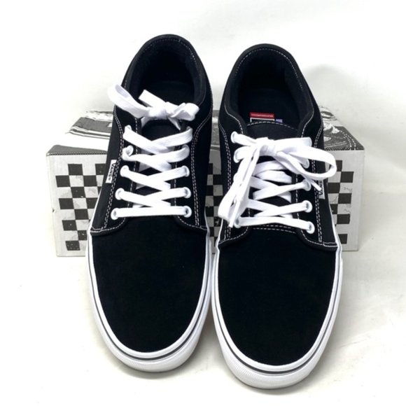VANS Skate Chukka Low Shoe Womens Casual Sneaker Black Suede Canvas VN0A4BX4Y28 - Picture 8 of 12